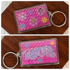 Disney Princess Two Sided Acrylic Keychain
