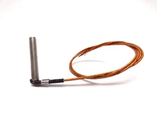 Right Angle 50W 120V Cartridge Heater 1/4" x 1-1/2", 14" Lead 0605