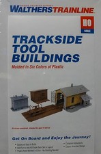 Walthers Trainline HO 931-909 Trackside Tool Buildings -- Kit Form - NEW