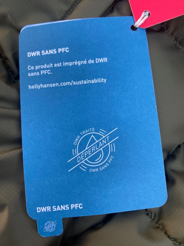 Chaqueta Helly Hansen para niño con aislamiento Vision Puffy VERDE $190, talla: 8 Foto 4 de 4