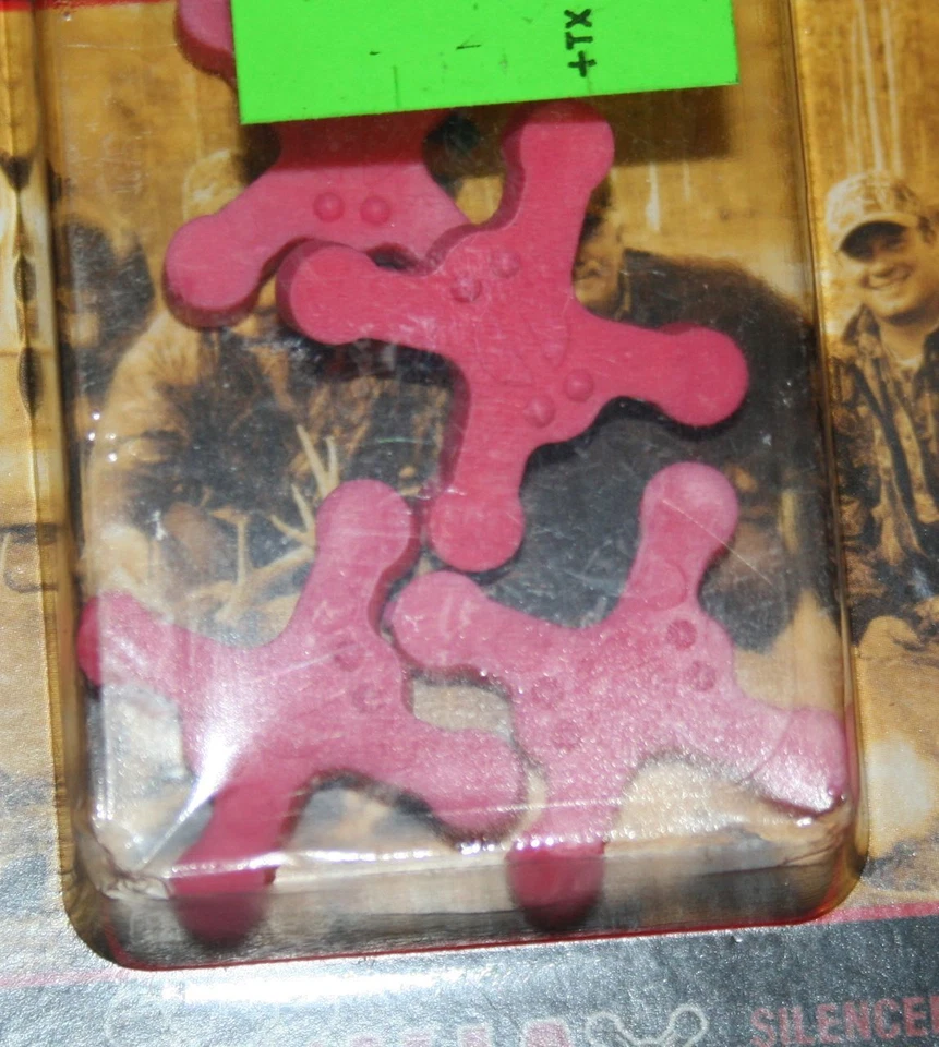 BowJax Slip Jax string silencer 1040 pink new 4 pack 19 grain - Image 2 of 3