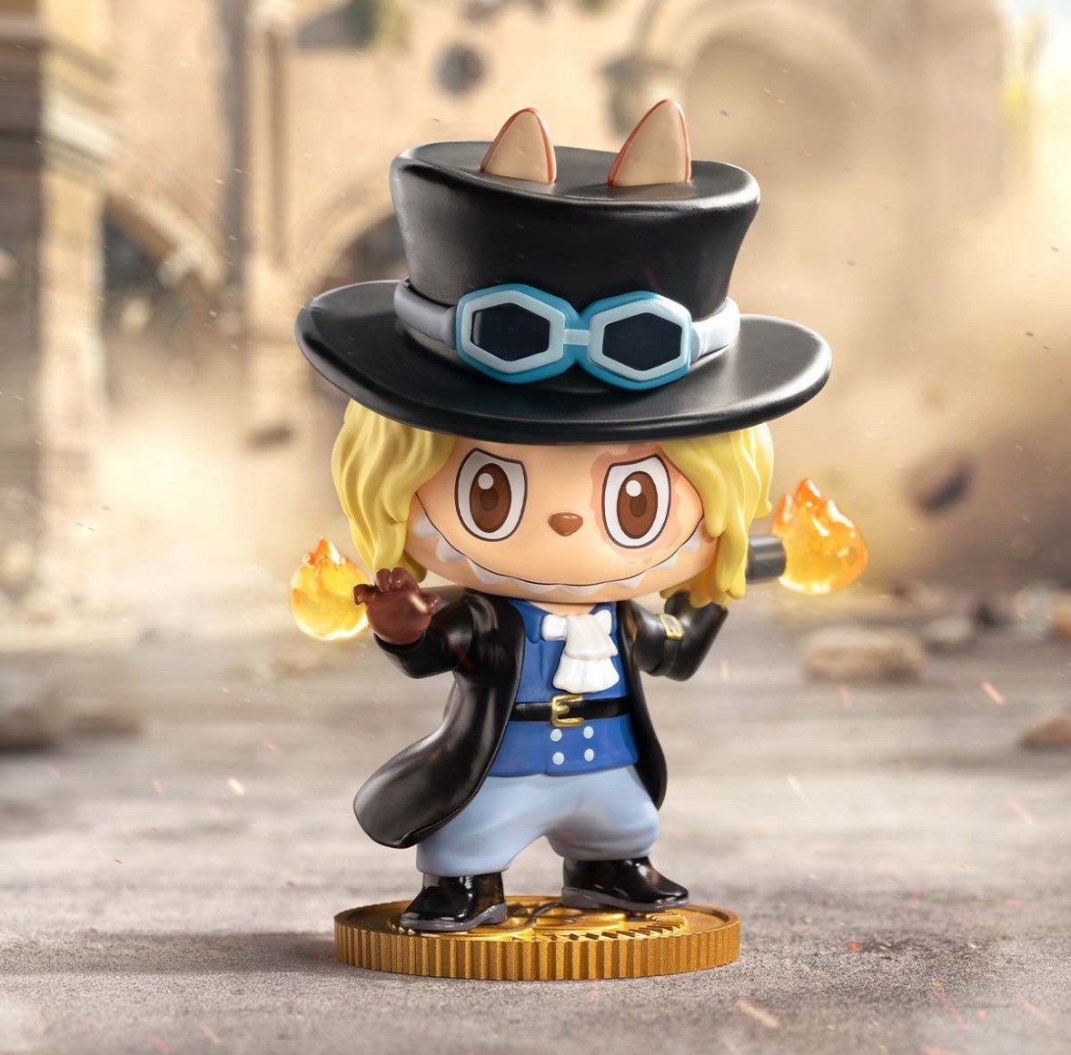 【海外限定】 labubu ONE PIECE フィギュア 3 種 POP MART THE MONSTERS x ONE PIECE LABUBU - Sabo | eBay