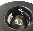 Charlie 1 Horse Womens High Desert Wool Western Hat Black Size Small 6 3/4 — photo 4