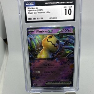 grimer pokemon cards Mimikyu EX Black Star Promo SVP 004, NM Pokemon Card main image 0