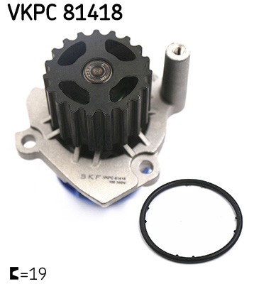 2x ✅Fits SKF VKPC 81418 Water pump VKPC 81418 Water pump, with gaske ⭐UK Seller⭐ - Image 8