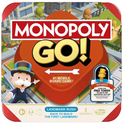 Monopoly GO! Board Game  Inspired by The Popular Mobile Brand New Sealed    