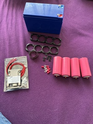 12v Lifepo4 Battery Storage Box Bausatz 6700mA,  32700 Lifepo4