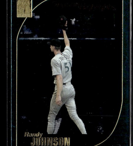 Randy Johnson #388 2001 Topps Gold card