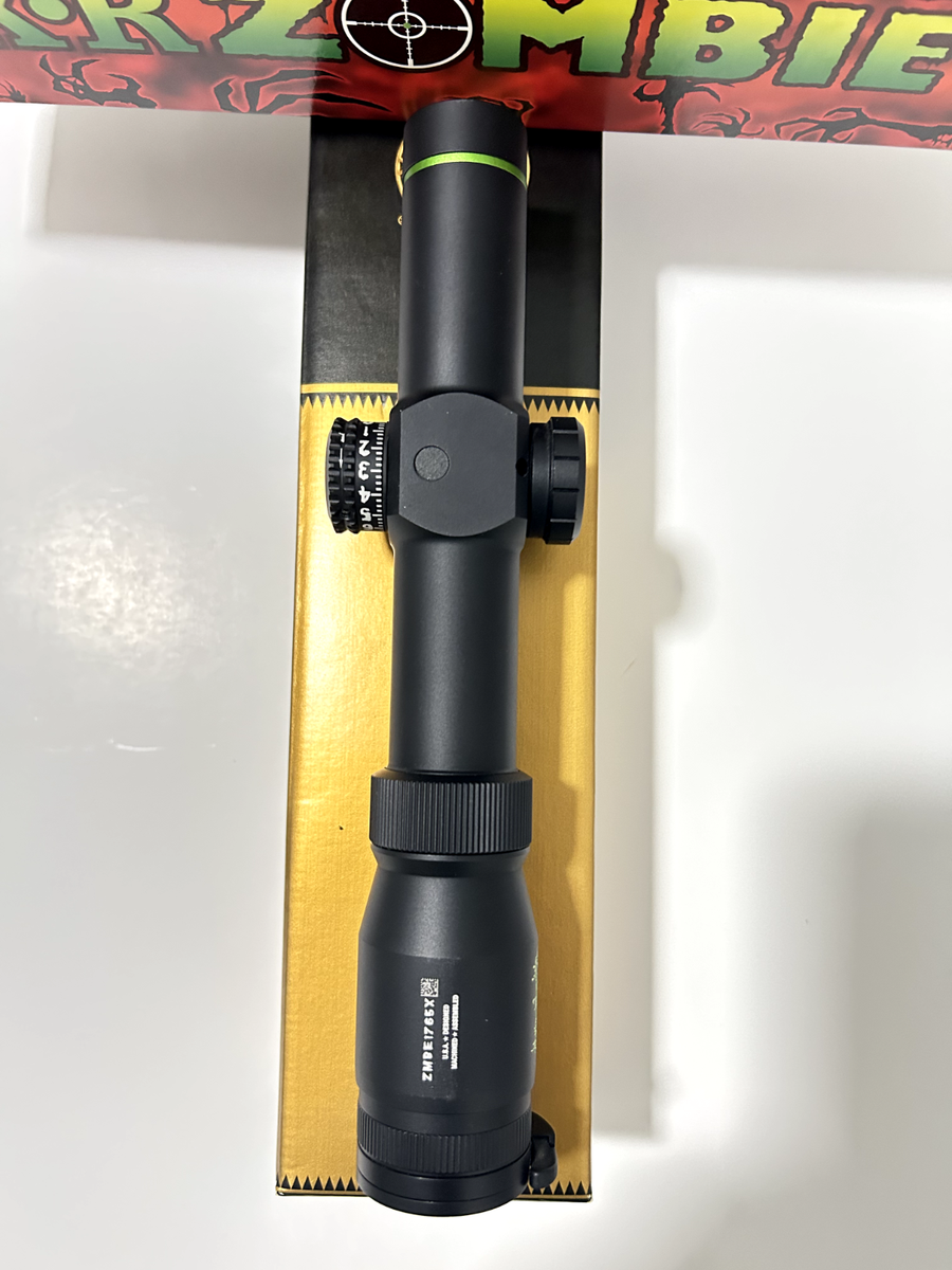 Leupold Custom Zombie model 1.25x4x20 Illuminated green dot rifle