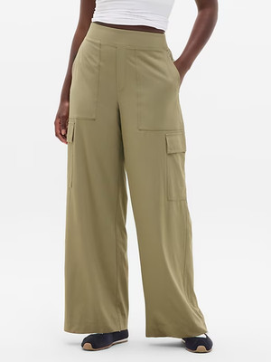 Athleta Size 18 Brooklyn Heights High Rise Cargo Pant Olive Branch