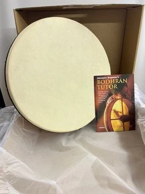 Waltons 15" Bodhran mit Kipper und einem kostenlosen Tutor im Wert von £9,99