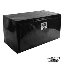 36 Black Aluminum 5 Bar Tread Truck Tool Box Trailer Rv Underbed Storage