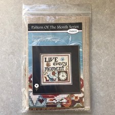 Stoney Creek Collection December 2014 Series Live Every Moment Cross Stitch Kit