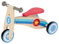 Playtive Rutschrad Holz Rutscher Dreirad Lernrad