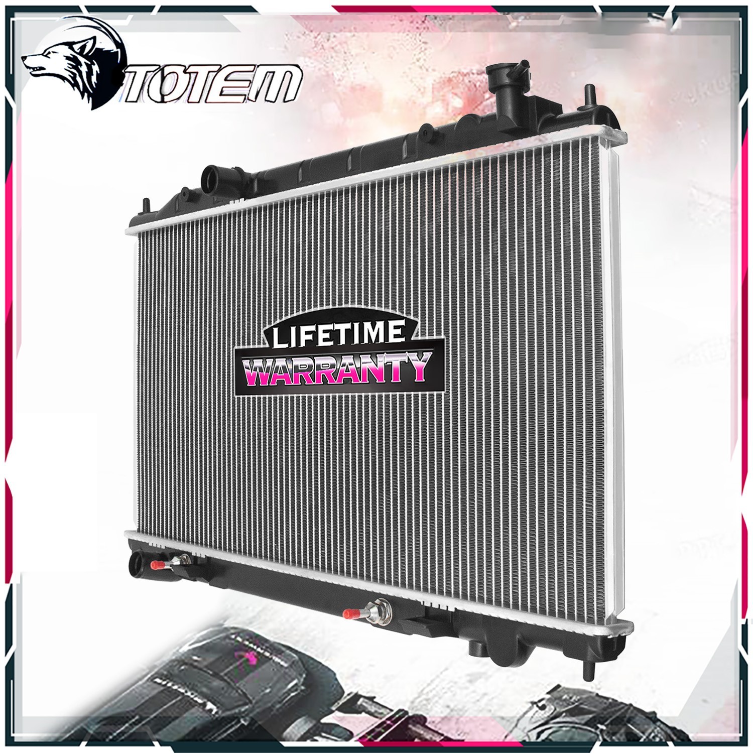 OE Style Fit 2414 Aluminum Radiator 02 03-06 Nissan Altima 2.5L 3.5L 21410JA00A