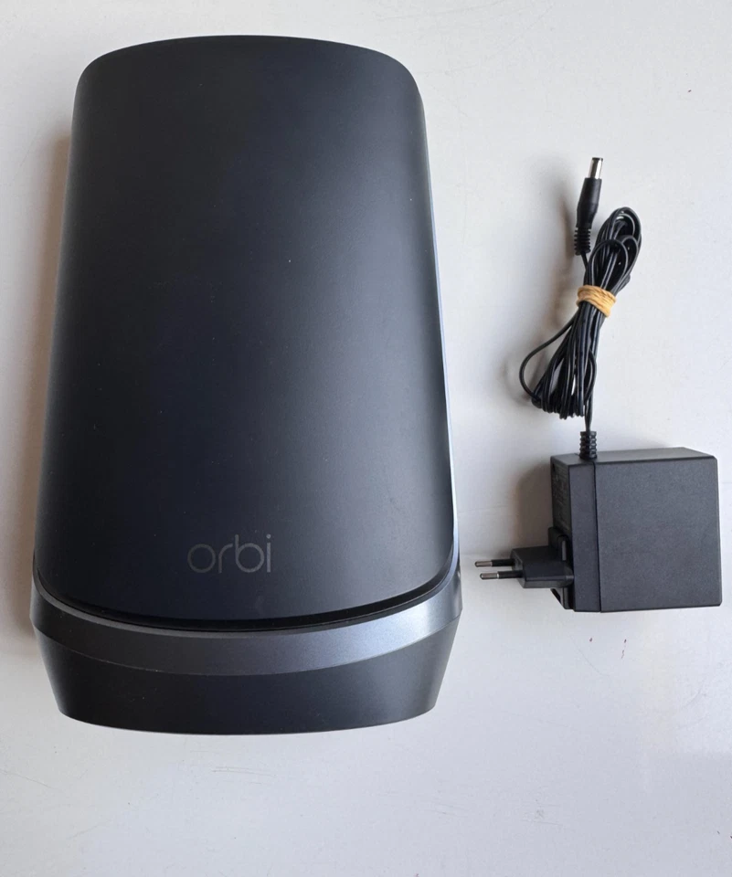 Netgear Orbi WiFi-Mesh 6e-Quadband RBSE960 Satellite AX11000 Black - Bild 1 von 2