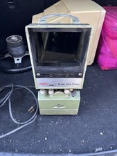 Magnasync Moviola 16mm Table Viewer Model URS. Turns On