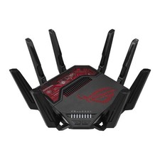 ASUS ROG Rapture GT-BE19000 WiFi 7 Router, 2.6GHz CPU, 2GB RAM, 8x Antennas, Tri