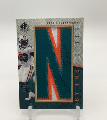 2007 SP Authentic - By the Letter Autographs Ronnie Brown #BTL-RB /25 (AU)