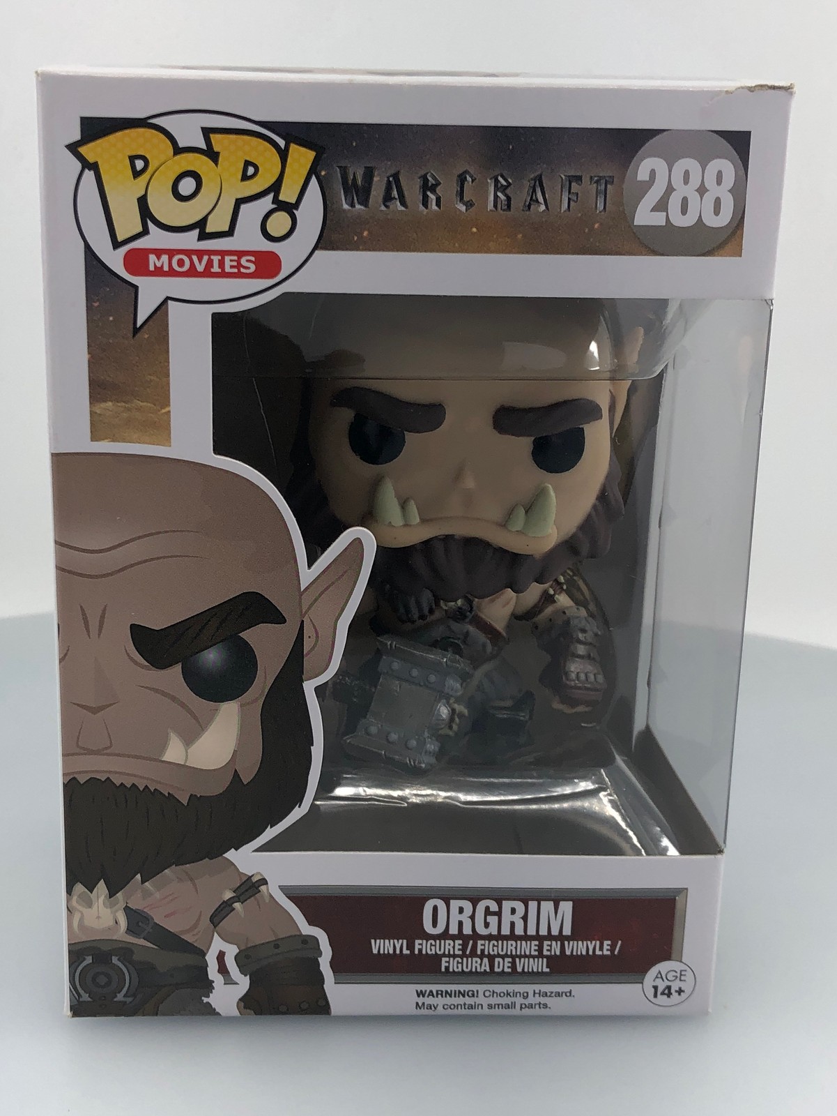 Funko Pop! Figura Vinilo Películas Warcraft Orgrim #288 Caja Dañada Ver Fotos