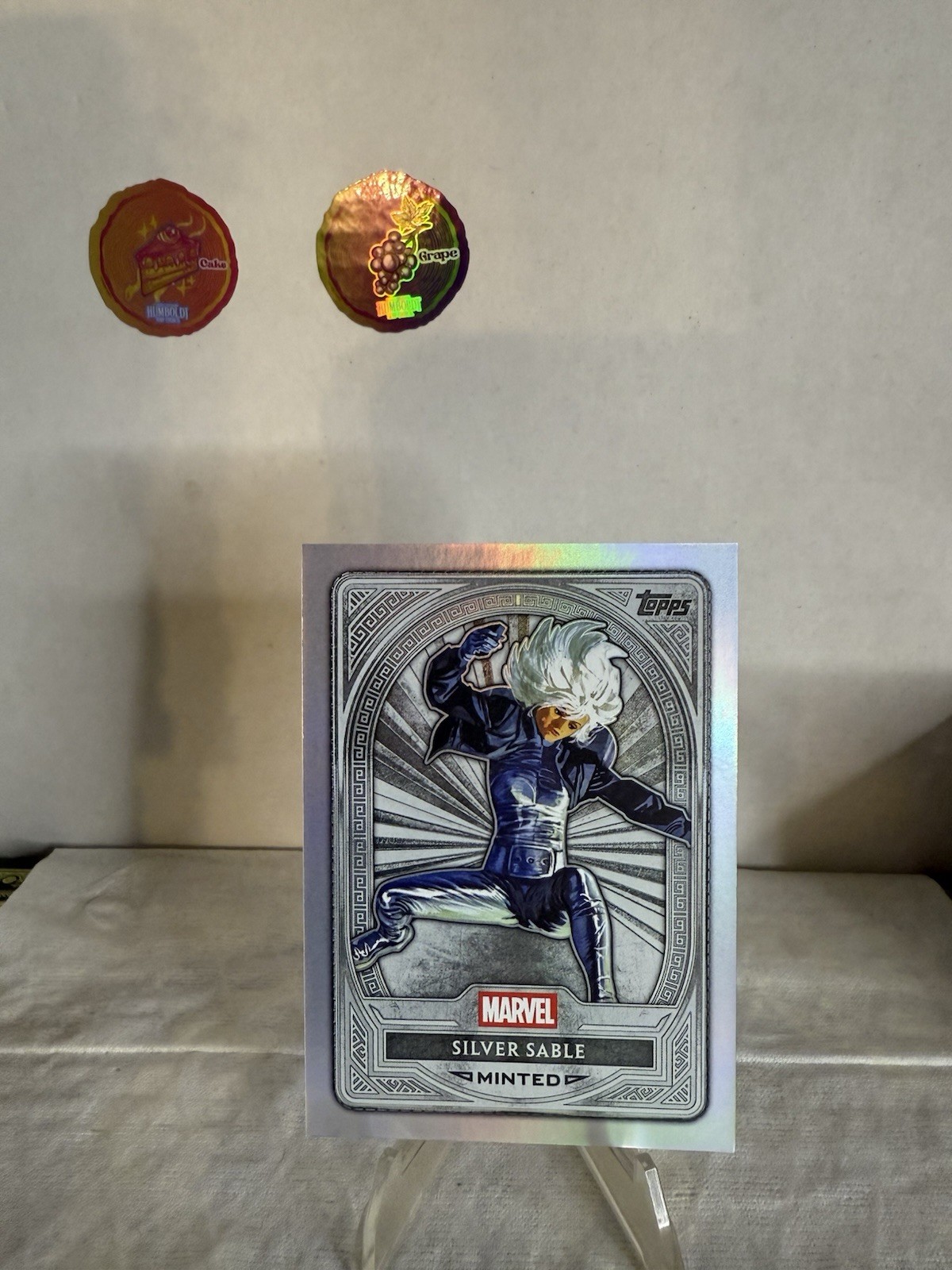 2025 Topps Mint Marvel #74 Silver Sable Silver