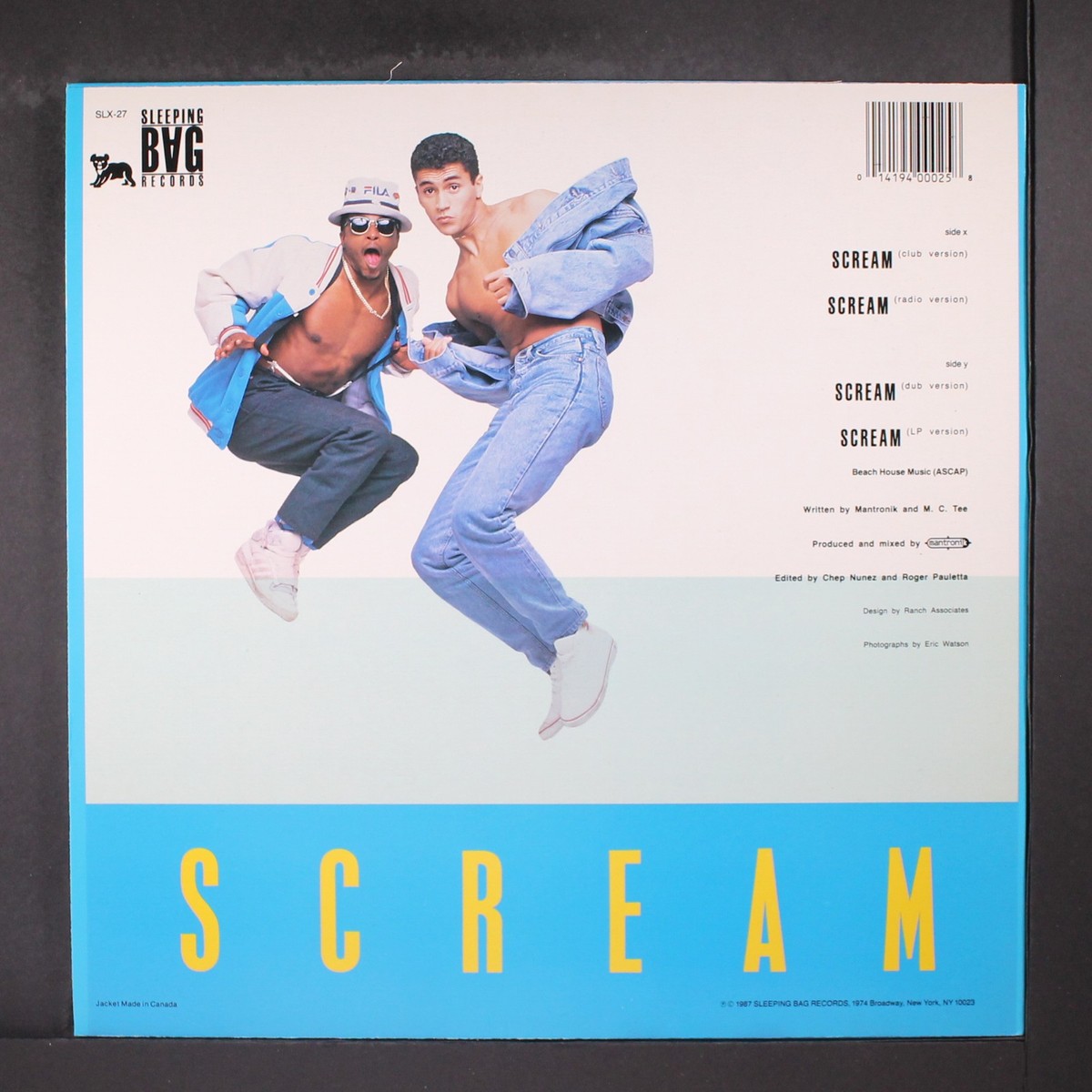 MANTRONIX: scream (4 mixes) SLEEPING BAG 12