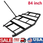 84" Driveway Drag Harrow Tow Behind Drag Harrow for ATV UTV Garden Lawn Tractor