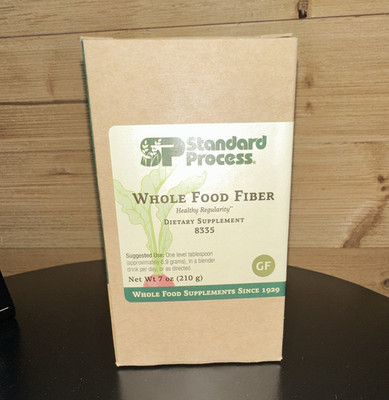 Standard Process Whole Food Fiber Powder Gluten Free Digestive Health 7 oz 8335