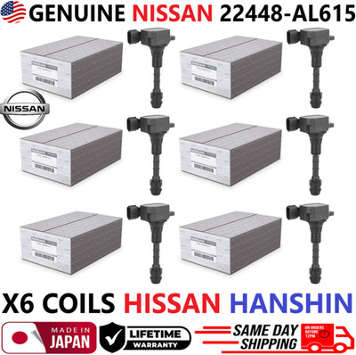 NEW OEM x6 Ignition Coils For 2003-2008 Nissan 350Z & Infiniti FX35 G35 M35 3.5L