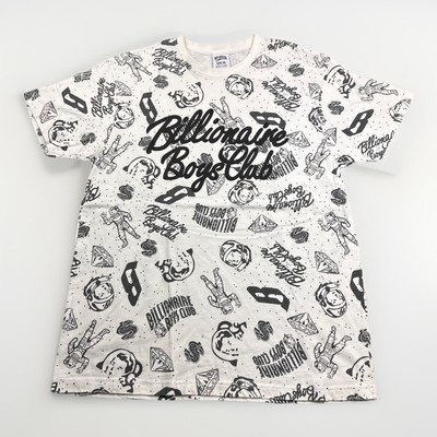 Billionaire Boys Club Outer Space Astronaut Galaxy White AOP T-Shirt Men s XL