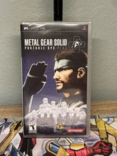 Metal Gear Solid Portable Ops Plus PSP New Sealed