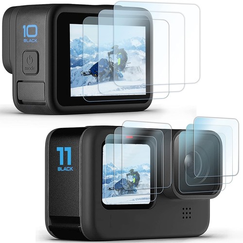 FitStill [9-Pack] Proteggi Schero Per Go Pro Hero 12 Hero 11 Hero 10 - 12