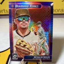 Bryan Reynolds 2021 Donruss Optic #25 Diamond Kings Red Dragon /110