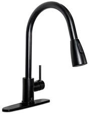 Dahsn  Pulldown Kitchen Faucet with Single Handle, Lead-Free Brass, Ceramic Cart
