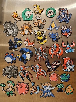 Pokemon Sprite 3D Printed Magnet Pt.2 of 3 - Over 500+ Options to Choose From