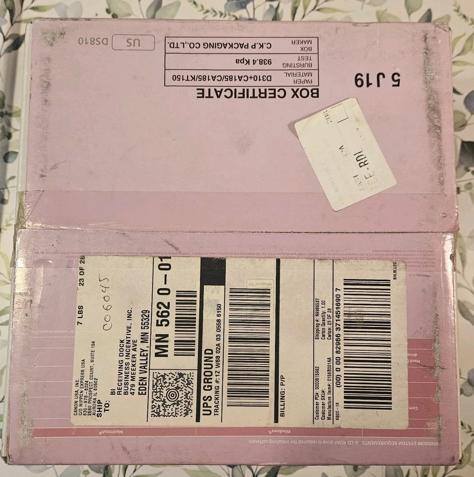 Canon SELPHY DS810 Compact Photo Inkjet Printer Digital LCD Preview Screen - Image 3 of 4