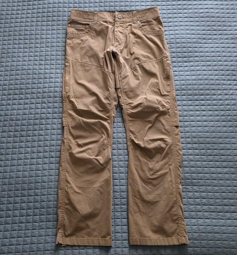 Kuhl Pants Mens 32x32 Brown Konfidant Air Lightweight Outdoor Hiking Climb 5098