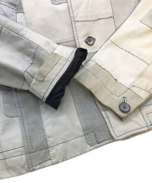 LEVI'S                    Patchwork Leather Jacke… - image 8