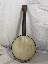VINTAGE ANTIQUE UKULELE UKE BANJO 4 STRING BANJOLELE