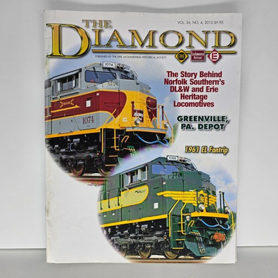 #ad Erie Lackawanna Railroad History SD70ACes Heritage Paint Greenville PA Grove $15.00