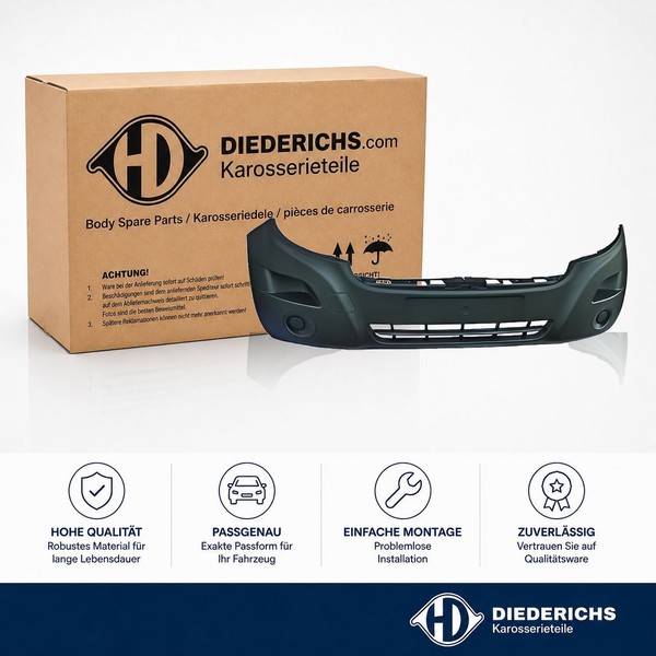 StossfÄNger Vorne Diederichs 4487050 FÜR Renault Stossstange Bumper-image