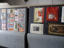 2 ALBUMS STOCK 2589 TIMBRES + 90 BLOC NEUF DE RUSSIE