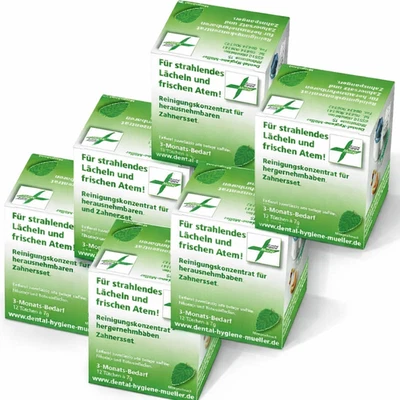 6 x Reinigungskonzentrat Dentalreiniger für Ultraschall Reinigungsgeräte - Bild 1 von 4