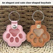 Dog Hair Collector Key Chain Memorial Storage Key Holder Pet Loss Pendant