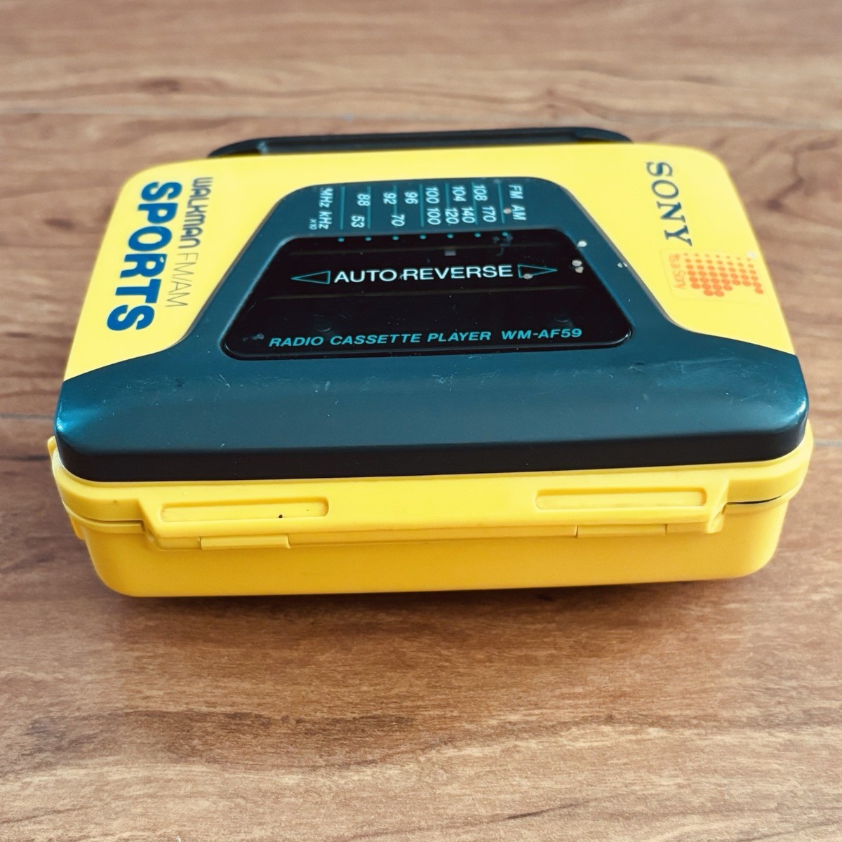 Sony Walkman WM-AF59 Sports Cassette Player - New Belts
