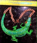 BOLD STATEMENT ALLIGATOR JEWELRY SET — photo 1