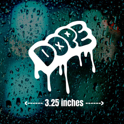 Dope Drip STICKER VINYL DECAL WHITE RACING ILLEST TUNER IMPORT DRIFT CAR Laptop