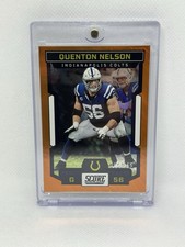 2023 Score Quenton Nelson Lava parallel /565 #10 Indianapolis Colts