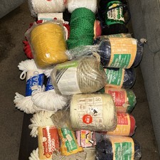 Knot Craft X 25 Rolls Twisted Persian Cord Macrame Herculon Crochet Knitting