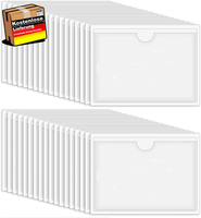 Selbstklebende Etikettenhalter 6X10 Cm Wasserdicht FüR BüRo Schule Lager